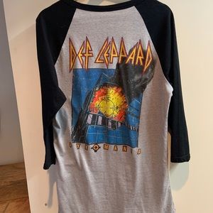 Def leopard dress or long tee